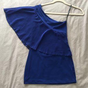 2b bebe Royal Blue Party Top / Date Night Outfit